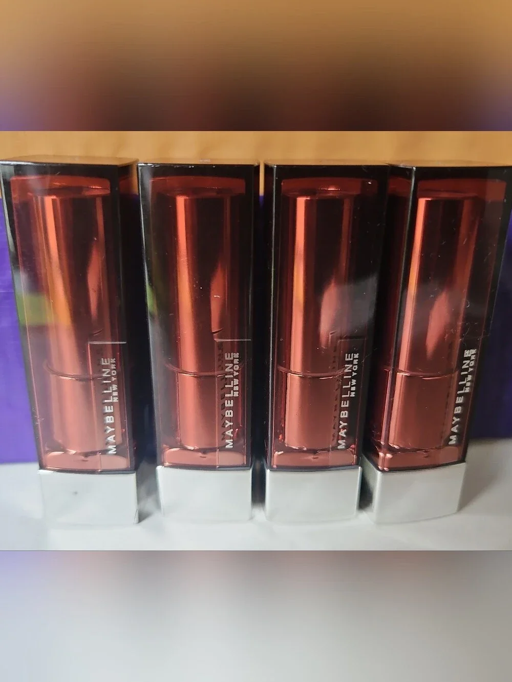 4–PACK Maybelline Color Sensational Lipstick, 133 Almond Hustle - NEW